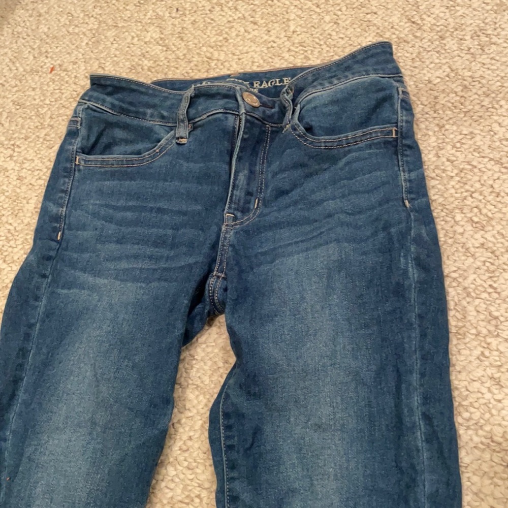 Stretchy skinny jeans